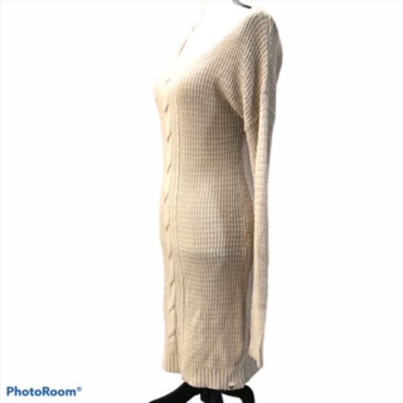 Roxy Bodycon Long Sleeved Sweater Dress. Size L. - Picture 5 of 8